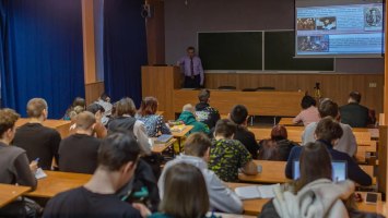 В рамках дискуссионной площадки «Открытый Диалог» для студентов проведено занятие по теме терроризма